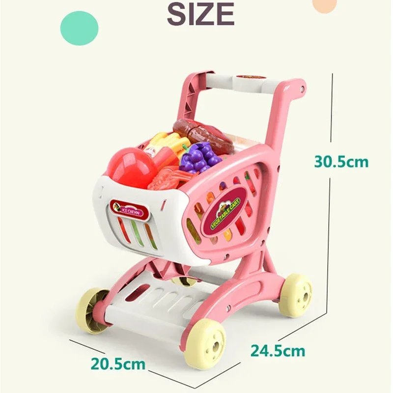 15pcs Supermarket Shopping Car - Kids Toys Shop ulasan dan harga