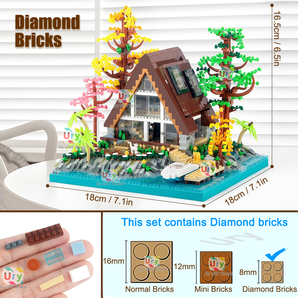 Friends A-Frame Cabin Tree Hou - Kids Toys List ulasan dan harga