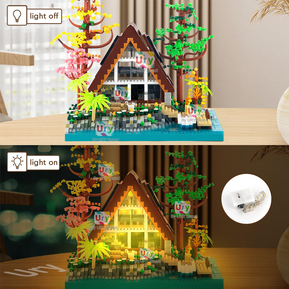 Friends A-Frame Cabin Tree Hou - Kids Toys List ulasan dan harga